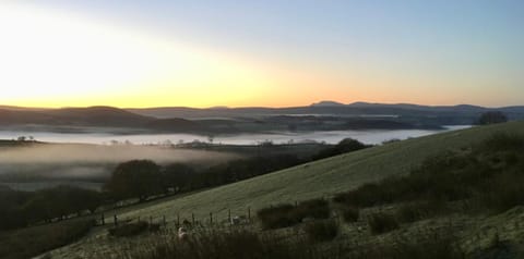 Natural landscape, Hiking, Sunrise