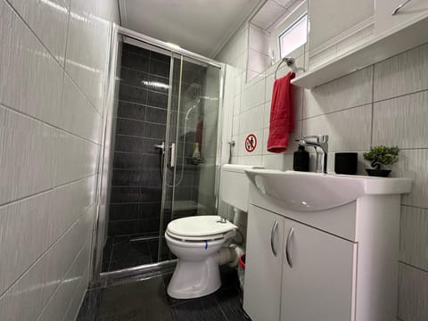 Shower, Toilet, Bathroom, towels