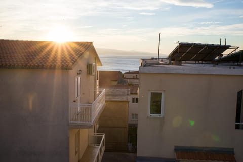 Property building, City view, Sea view, Sunset