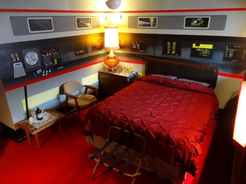 The Star Trek - USS Enterprise Room at the Itty Bitty Inn Hotel in Coos Bay