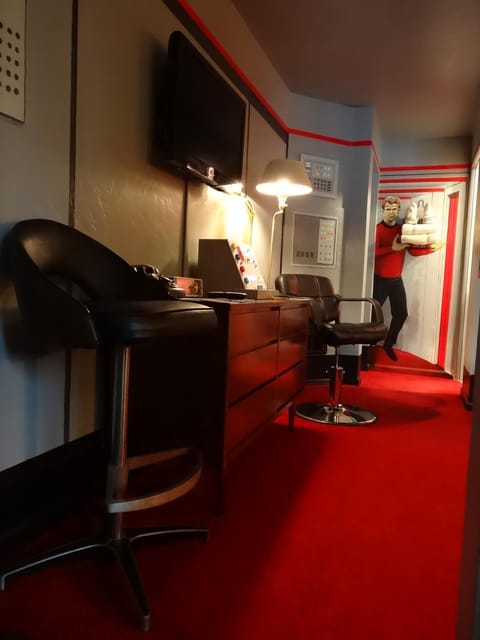 The Star Trek - USS Enterprise Room at the Itty Bitty Inn Hotel in Coos Bay