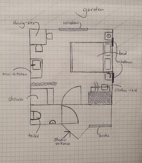 Gardenview Studio Basel Apartment in Basel