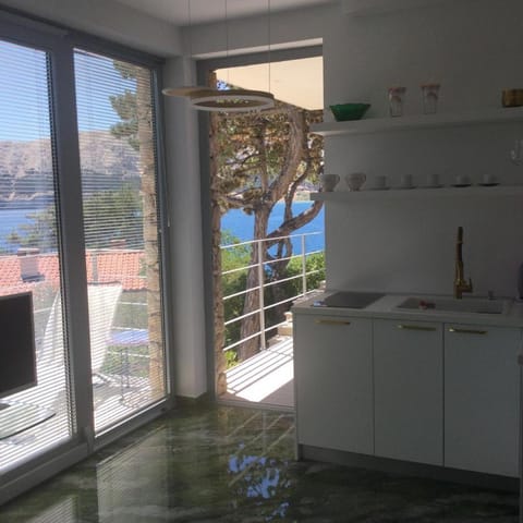 View (from property/room), Balcony/Terrace, Kitchen or kitchenette