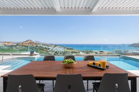 Patio, Balcony/Terrace, Sea view, Swimming pool