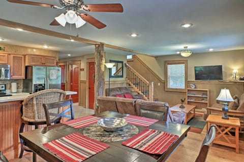 Guntersville Cabin with Fire Pit and Covered Porch Cabin in Guntersville Lake