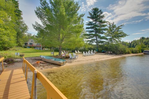 The Acres Panther Pond Cabin with Beach and Dock! Cabin in Casco