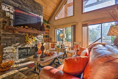 Relax Fireside! Retreat in Nantahala Natl Forest House in Otto