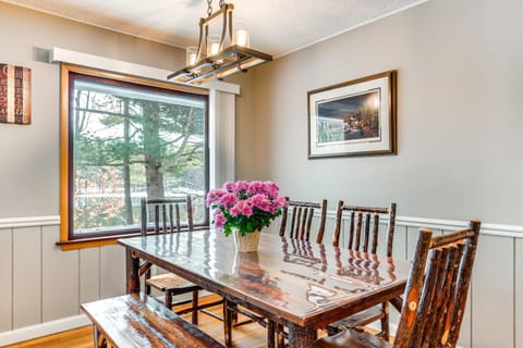 Lakefront Eagle River Retreat with Dock and Fire Pit! House in Eagle River