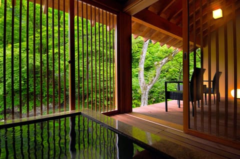 Bathroom, Photo of the whole room, Open Air Bath