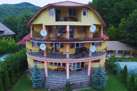 Property building, Facade/entrance, Bird's eye view, View (from property/room), Mountain view