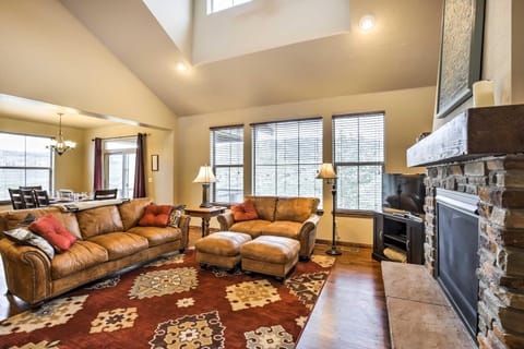 Patio, Fire Pit, and Ski Mountain View Granby Home House in Granby