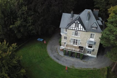 Property building, Natural landscape, Bird's eye view, Garden view