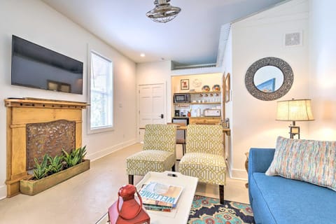 Walk to Beach from Chic Old Town Apartment with Yard Apartment in Bay Saint Louis