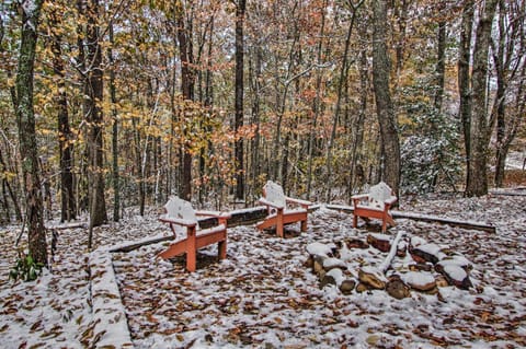 Secluded Smoky Mountain Cabin with Wraparound Deck! Cabin in Cosby