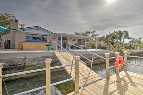 Canalfront Home with Dock and Access to Gulf of Mexico House in Hudson