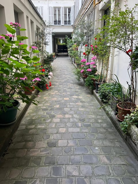 Property building, Garden view