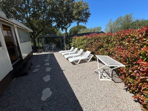 Mobile-home aux Cigales Le Muy 4-6 Personnes,Exterieur XXL pergola ,veranda salon jardin Campground/ 
RV Resort in Vidauban