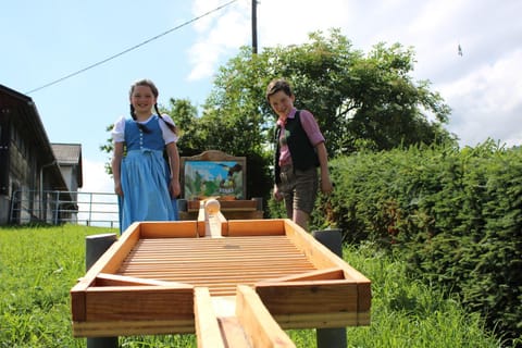 Children play ground, Garden view, Mountain view, Family