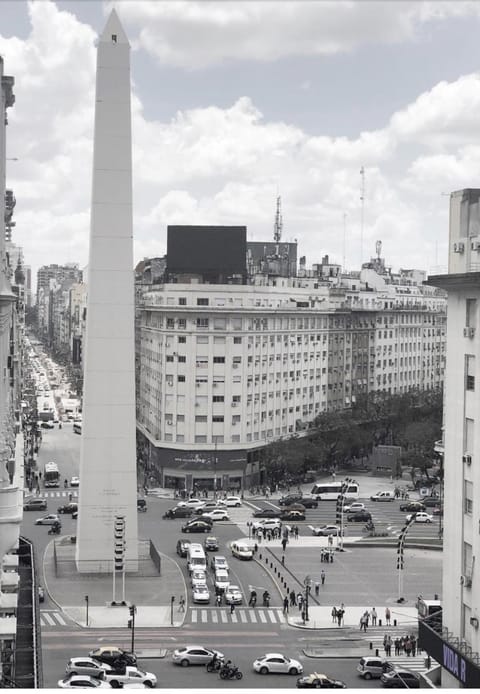 Nearby landmark, City view, Street view