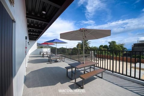 Property building, Patio, Day, View (from property/room), Balcony/Terrace