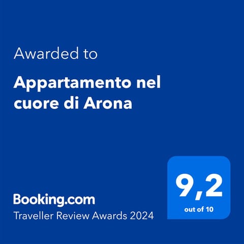 Appartamento nel cuore di Arona - box privato Apartment in Arona