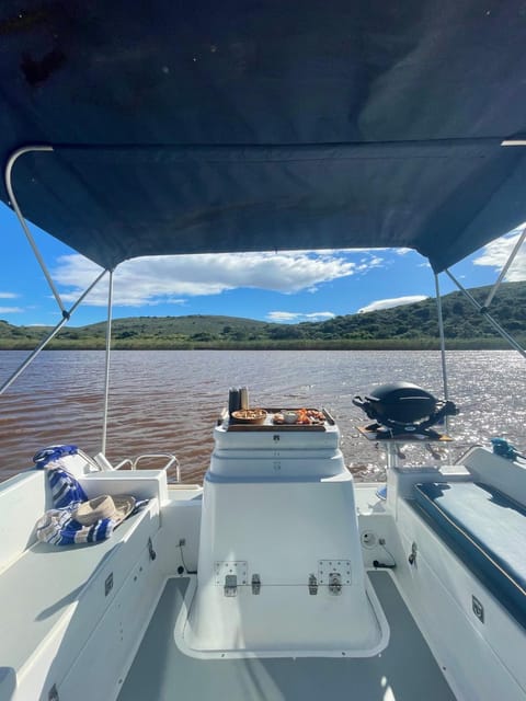 Houseboats - Living The Breede - Valid Skippers License compulsory Docked boat in Western Cape