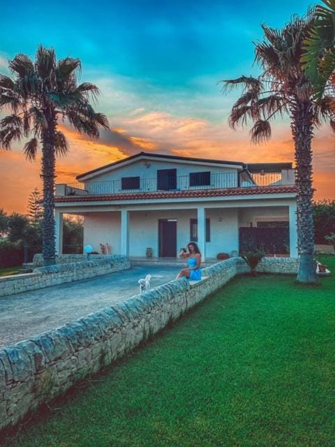Property building, Sunset