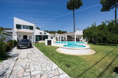 Property building, Patio, Spring, Day, Garden, Garden view, Pool view, Swimming pool