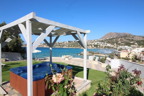 Patio, Hot Tub, Sea view