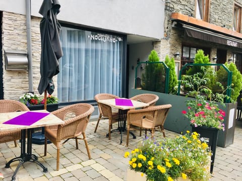 Property building, Patio