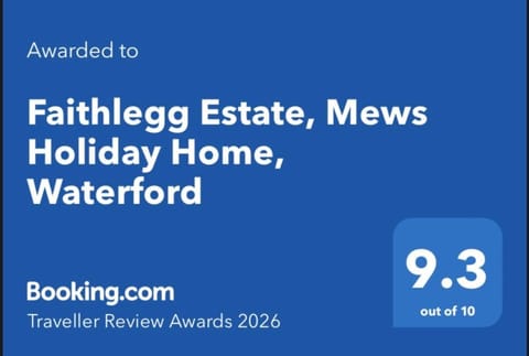 Faithlegg Estate, Mews Holiday Home, Waterford House in County Kilkenny