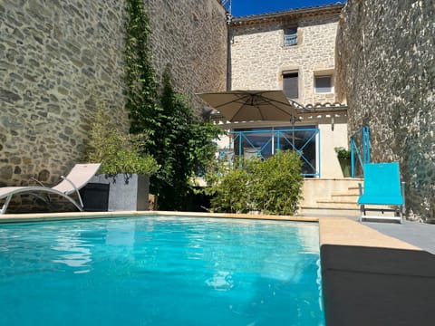 Property building, Patio, Day, Pool view