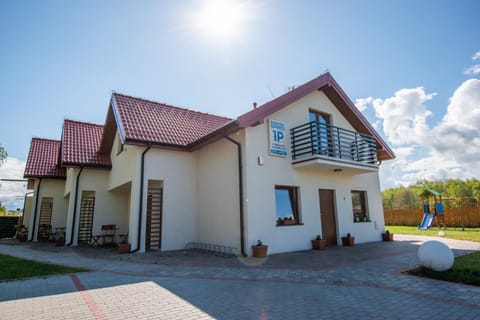 Piaskowe Domki Nature lodge in West Pomeranian Voivodeship, Poland