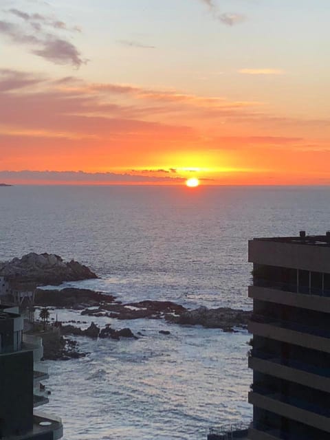 Natural landscape, Sea view, Sunset