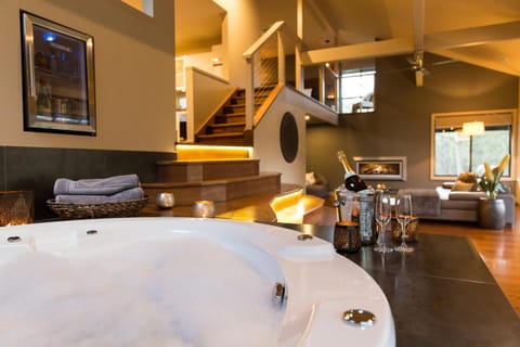 Bathroom, Living room
