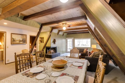 Quaint and Rustic A-Frame Less Than 5 Mi to Plumas-Eureka! House in Plumas Eureka