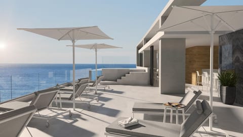 Patio, Balcony/Terrace, Sea view