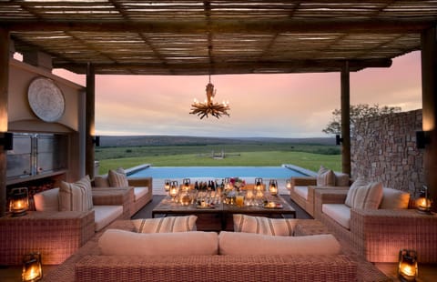Patio, Garden, Living room, Lounge or bar, Seating area, Sunset