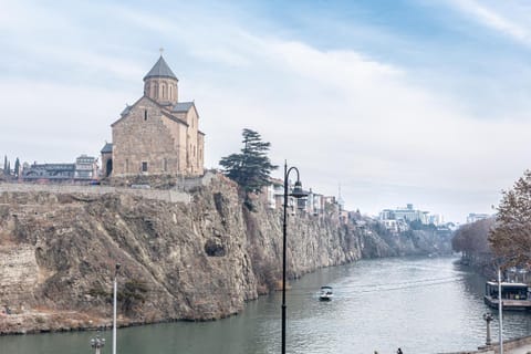 Nearby landmark, Natural landscape, City view, Landmark view, River view