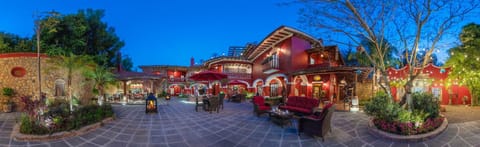 Property building, Patio