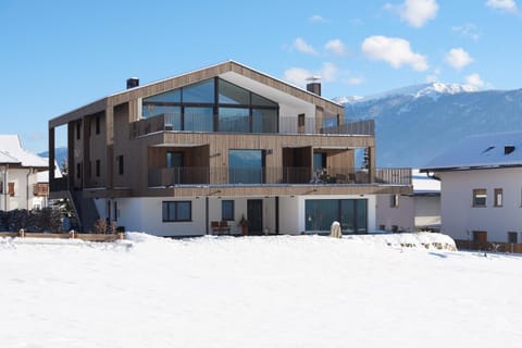 Property building, Day, Winter