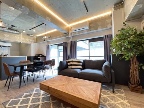 Living room, air conditioner