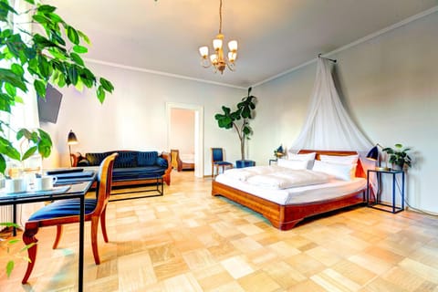 Living room, Bedroom