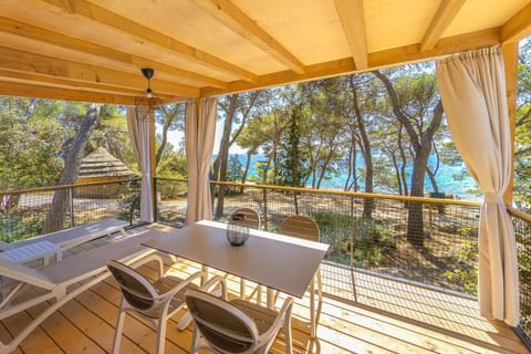 Day, Natural landscape, View (from property/room), Balcony/Terrace, Sea view, sunbed