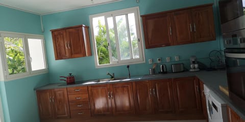 Communal kitchen, stove
