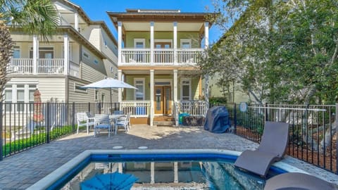 Property building, Patio, BBQ facilities, Swimming pool