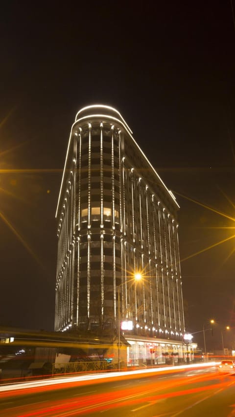 Property building, Night