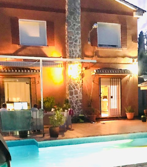 Property building, Pool view, Swimming pool