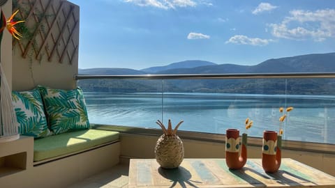 Natural landscape, Summer, Balcony/Terrace, Balcony/Terrace, Seating area, Sea view, Sea view
