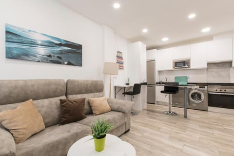 Kitchen or kitchenette, Living room